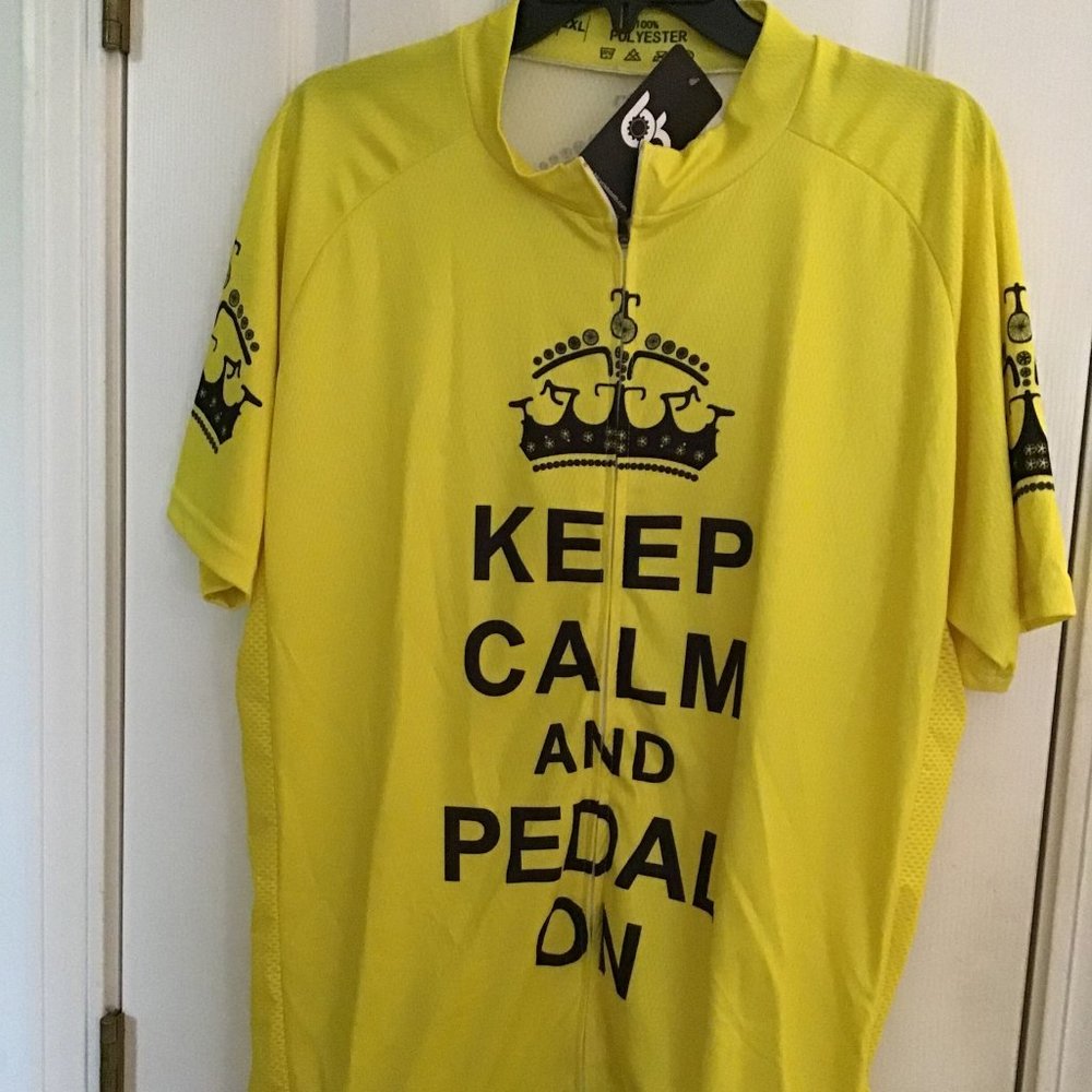 Mens Bicycle Jersey 2XL NWT